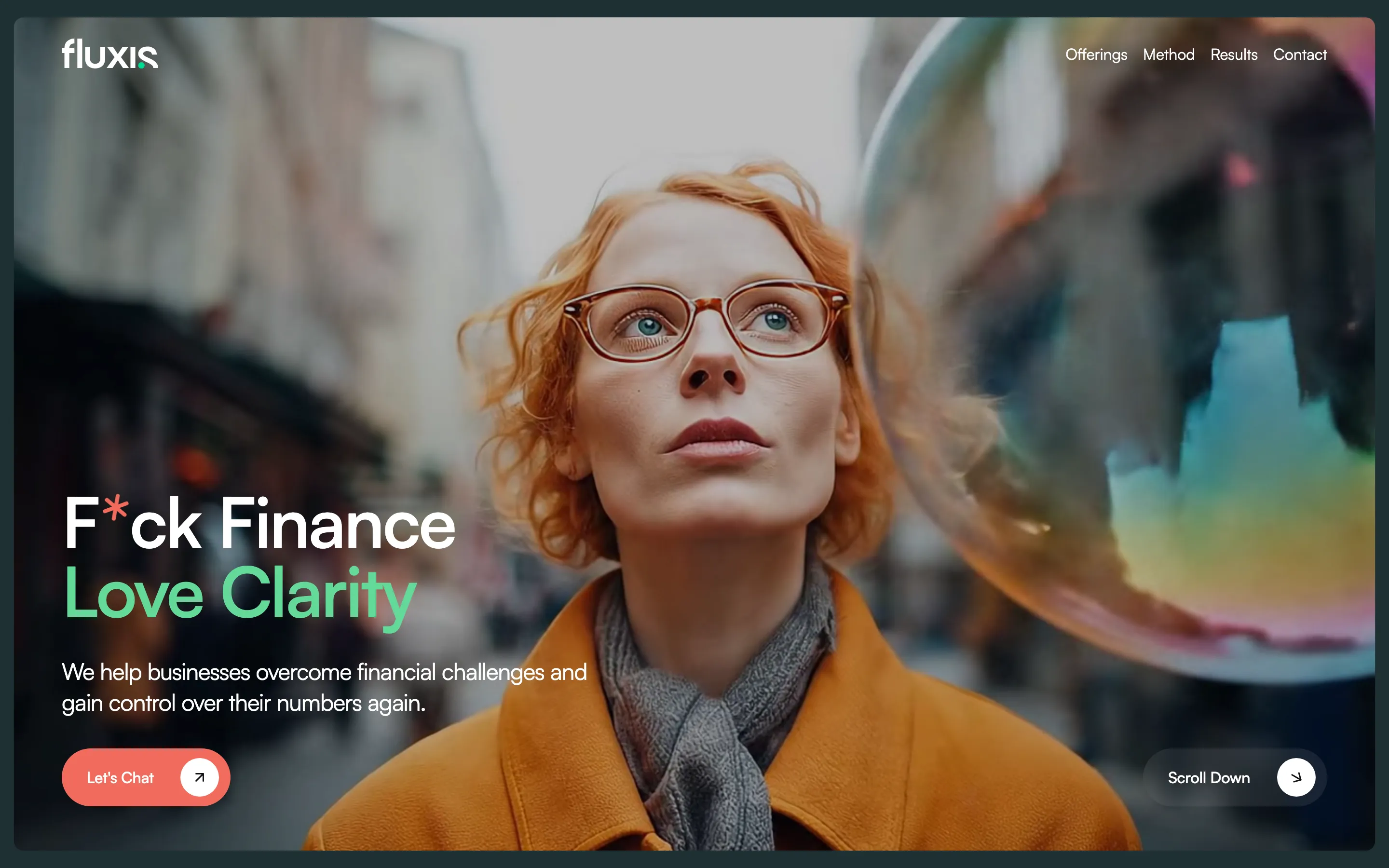 Fluxis homepage