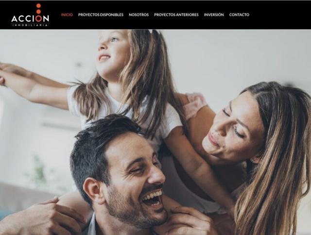 Accion Inmobiliaria Wordpress Website by TALKK