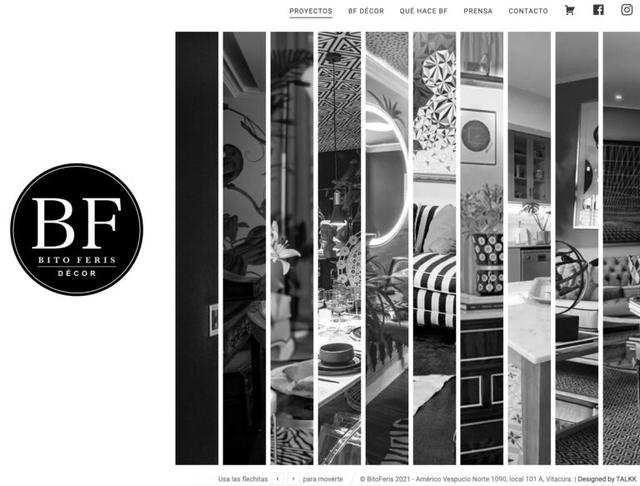 BitoFeris, portfolio in Wordpress