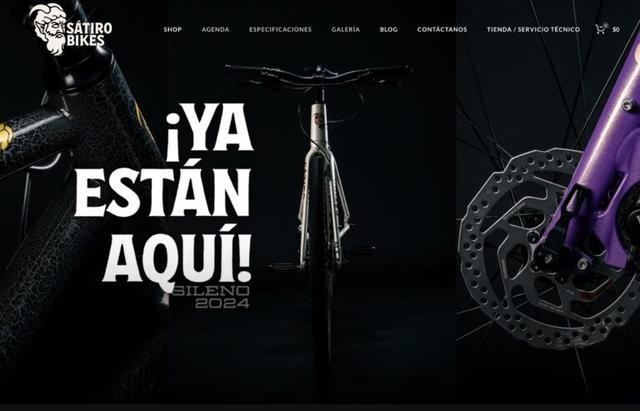 Satiro Bikes, Ecommerce Woocommerce by TALKK